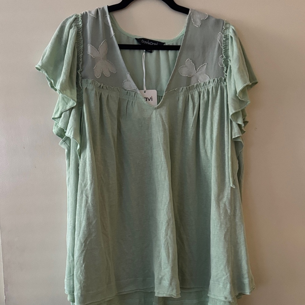 Mint Green Women's Top